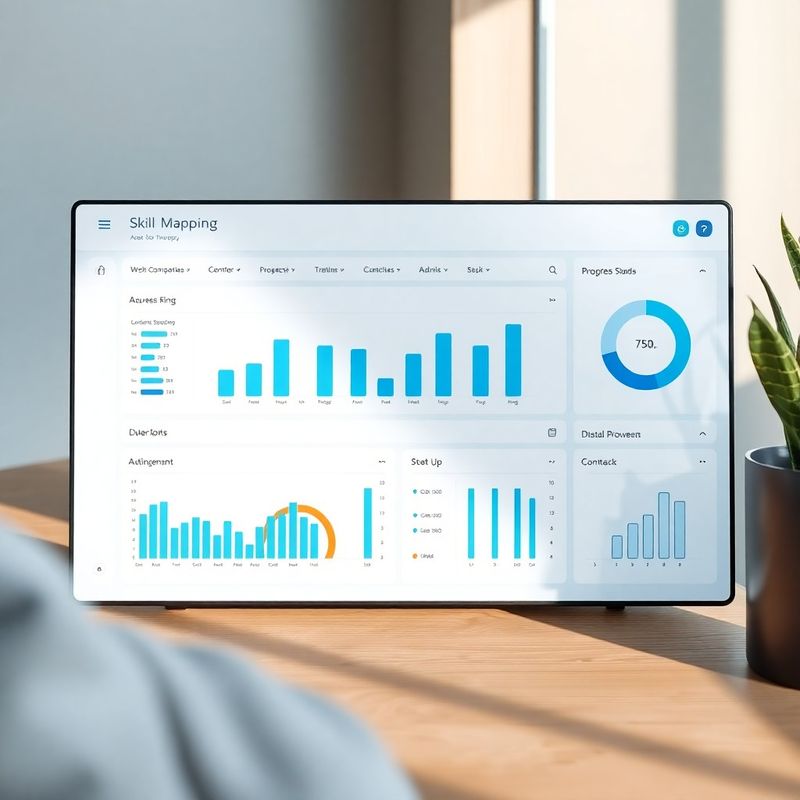 Skillblueprint-Dashboard mit Kompetenzübersicht