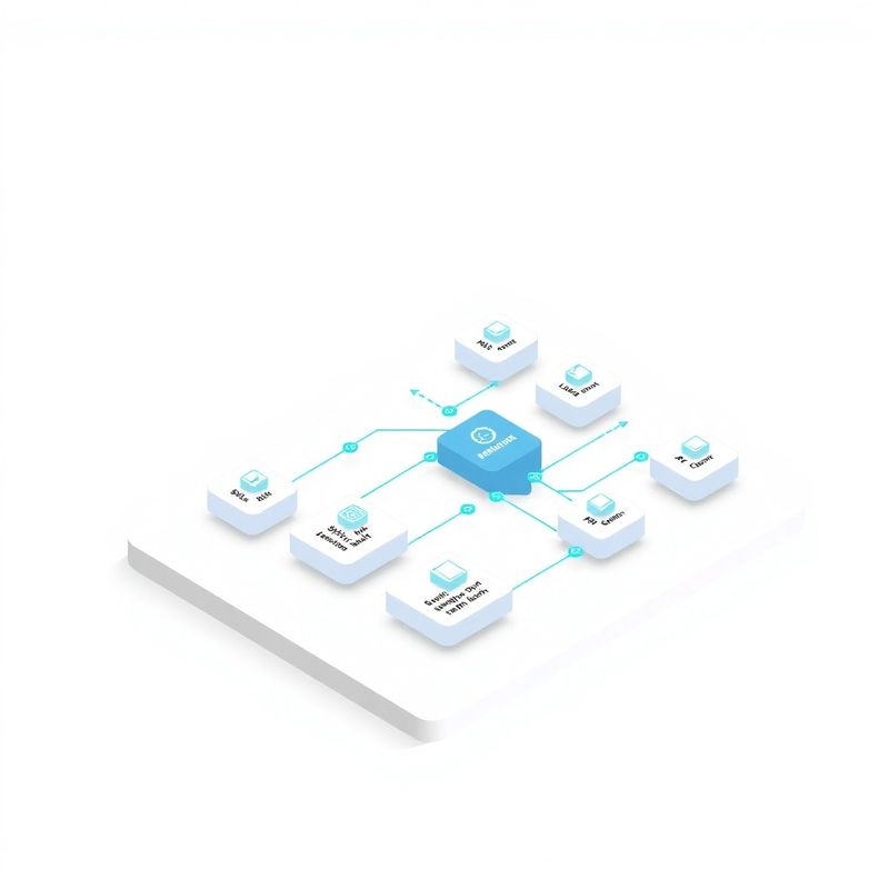 Isometrische Darstellung der Skillblueprint-Plattformmodule
